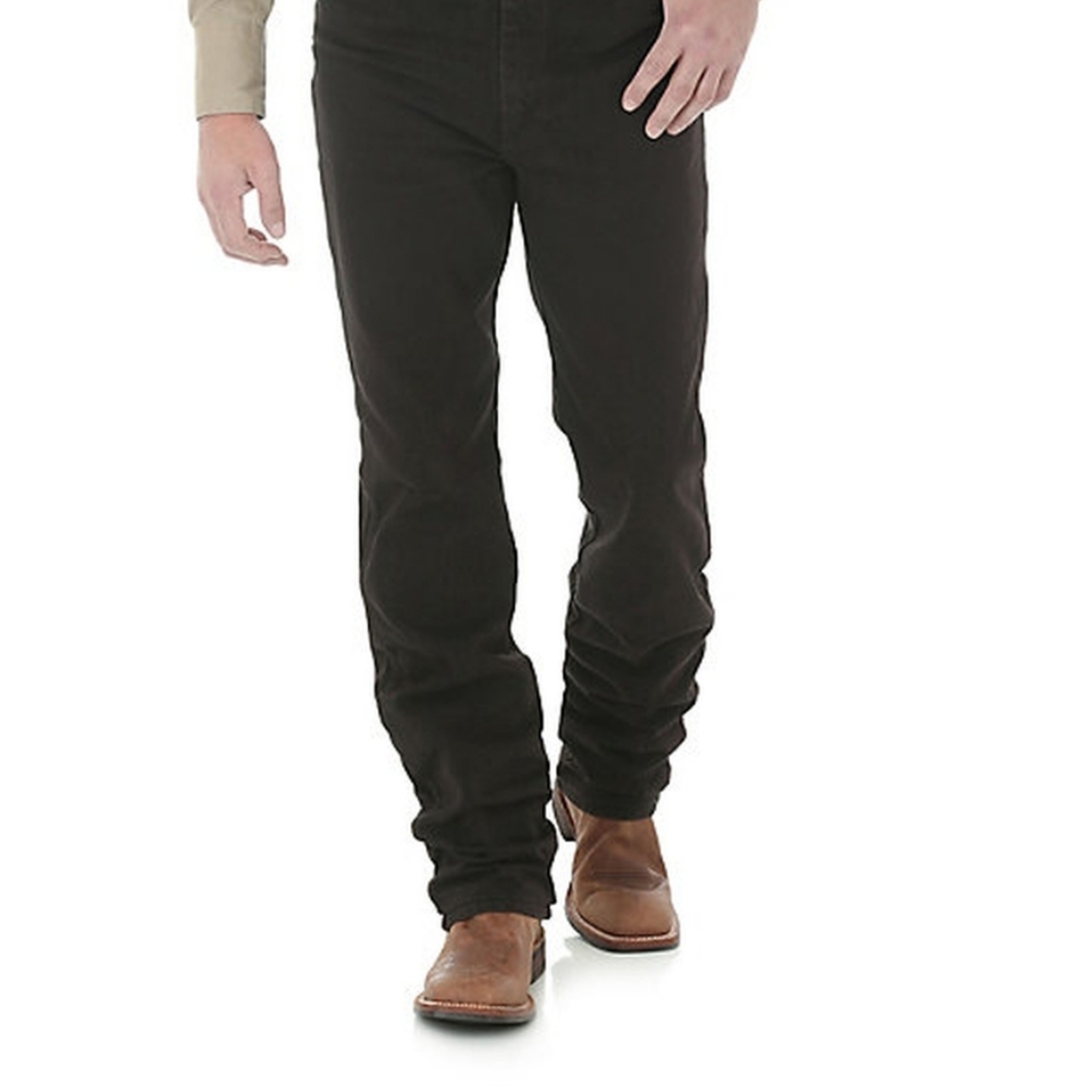 Wrangler Cowboy Cut Slim Fit Shadow Black